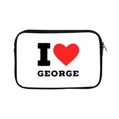 I Love George Apple Ipad Mini Zipper Cases by ilovewhateva