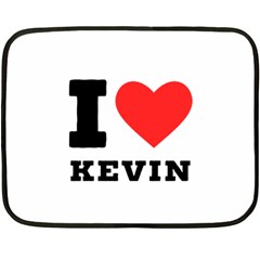 I Love Kevin Two Sides Fleece Blanket (mini) by ilovewhateva