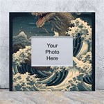 Sea Dragon Kanagawa Sea Monster White Wall Photo Frame 5  x 7  Front