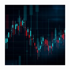 Flag Patterns On Forex Charts Medium Glasses Cloth by Semog4