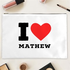 I Love Mathew Cosmetic Bag (xxl) by ilovewhateva