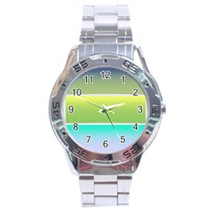 Pattern-banner-background-dot-set Stainless Steel Analogue Watch by Semog4