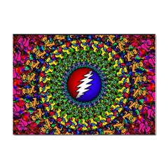 Grateful Dead Crystal Sticker (a4) by Semog4