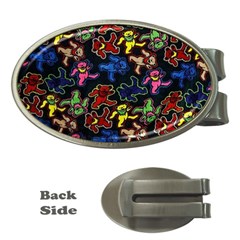 Grateful Dead Pattern Money Clips (oval)  by Semog4