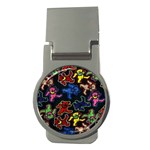 Grateful Dead Pattern Money Clips (Round)  Front