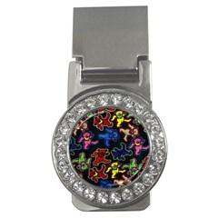 Grateful Dead Pattern Money Clips (cz)  by Semog4