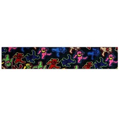 Grateful Dead Pattern Large Premium Plush Fleece Scarf  by Semog4