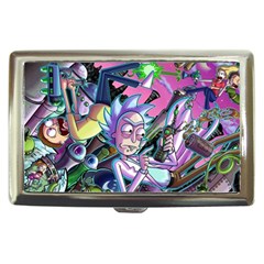 Rick And Morty Time Travel Ultra Cigarette Money Case by Salman4z
