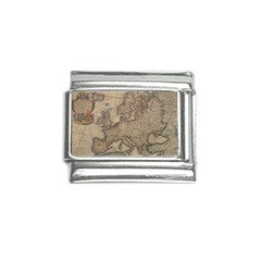 Vintage Europe Map Italian Charm (9mm) by Sudheng