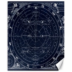 Vintage Astrology Poster Canvas 16  X 20  by ConteMonfrey