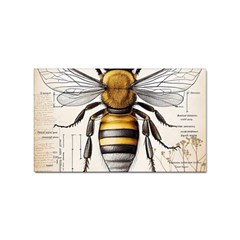 Bee Beekeeping Sticker Rectangular (10 Pack) by Simbadda