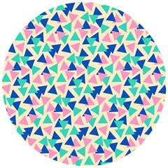 Pop Triangles Wooden Puzzle Round by ConteMonfrey