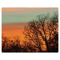 Twilight Sunset Sky Evening Clouds Premium Plush Fleece Blanket (medium) by Amaryn4rt