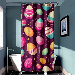 Easter Eggs Egg Shower Curtain 36  X 72  (stall)  by Ravend