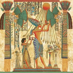 Egyptian Man Sun God Ra Amun Play Mat (rectangle) by Celenk