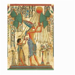 Egyptian Man Sun God Ra Amun Large Garden Flag (two Sides) by Celenk