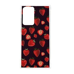 Watercolor Strawberry Samsung Galaxy Note 20 Ultra Tpu Uv Case by SychEva