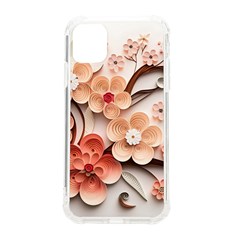 Sakura Flowers Flower Pink Blossom Spring Iphone 11 Tpu Uv Print Case by danenraven