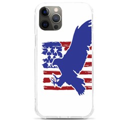 Usa Flag Eagle Symbol American Bald Eagle Country Iphone 12 Pro Max Tpu Uv Print Case by Wegoenart