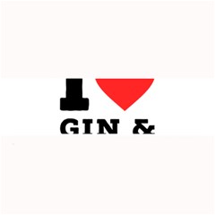 I Love Gin And Tonic Large Bar Mat by ilovewhateva