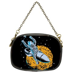 Astronaut Planet Space Science Chain Purse (one Side) by Salman4z