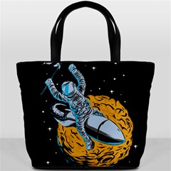 Astronaut Planet Space Science Bucket Bag by Salman4z