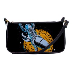 Astronaut Planet Space Science Shoulder Clutch Bag by Salman4z