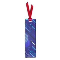 Classic-blue-background-abstract-style Small Book Marks by Salman4z