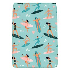 Beach-surfing-surfers-with-surfboards-surfer-rides-wave-summer-outdoors-surfboards-seamless-pattern- Removable Flap Cover (s) by Salman4z