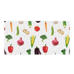 Vegetable Satin Wrap 35  X 70  by SychEva