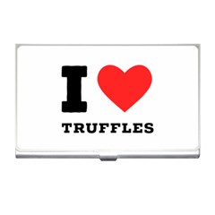 I Love Truffles Business Card Holder by ilovewhateva