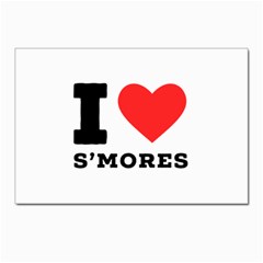 I Love S’mores  Postcards 5  X 7  (pkg Of 10) by ilovewhateva