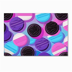 Cookies Chocolate Cookies Sweets Snacks Baked Goods Postcards 5  X 7  (pkg Of 10) by Ravend