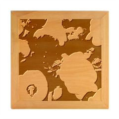 Colorful Capsicum Wood Photo Frame Cube by Sparkle