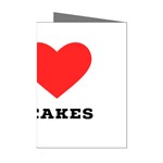 I love hot cakes Mini Greeting Cards (Pkg of 8) Left