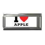 I love Apple candy Superlink Italian Charm (9mm) Front