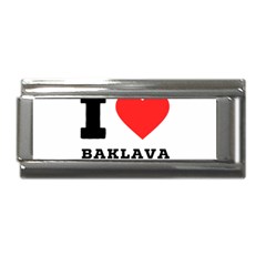 I Love Baklava Superlink Italian Charm (9mm) by ilovewhateva