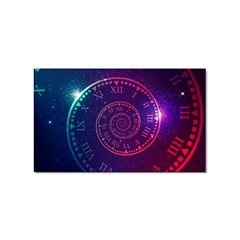 Time-machine Sticker Rectangular (10 Pack) by Salman4z