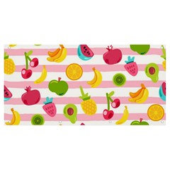 Tropical-fruits-berries-seamless-pattern Banner And Sign 8  X 4  by Salman4z