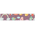 Cute-seamless-pattern-with-doodle-birds-balloons Large Premium Plush Fleece Scarf  Back