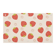 Strawberries-pattern-design Banner And Sign 5  X 3  by Salman4z