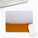 Beer Foam Bubbles Alcohol Glass Small Mousepad Front