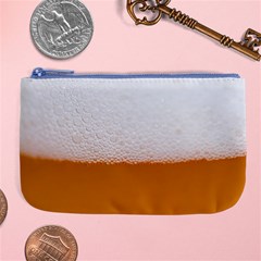 Beer Foam Bubbles Alcohol Glass Large Coin Purse by pakminggu