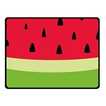 Watermelon Fruit Food Healthy Vitamins Nutrition Fleece Blanket (Small) 50 x40  Blanket Front