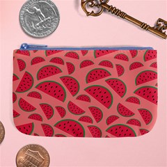 Watermelon Red Food Fruit Healthy Summer Fresh Large Coin Purse by pakminggu