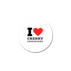 I Love Cherry Cheesecake Golf Ball Marker (10 Pack) by ilovewhateva