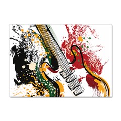 Electric Guitar Sticker A4 (10 Pack) by pakminggu