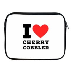 I Love Cherry Cobbler Apple Ipad 2/3/4 Zipper Cases by ilovewhateva