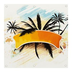 Hawaii Beach Summer Banner And Sign 3  X 3  by pakminggu