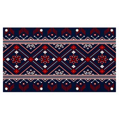 Ukrainian Folk Seamless Pattern Ornament Banner And Sign 7  X 4  by pakminggu